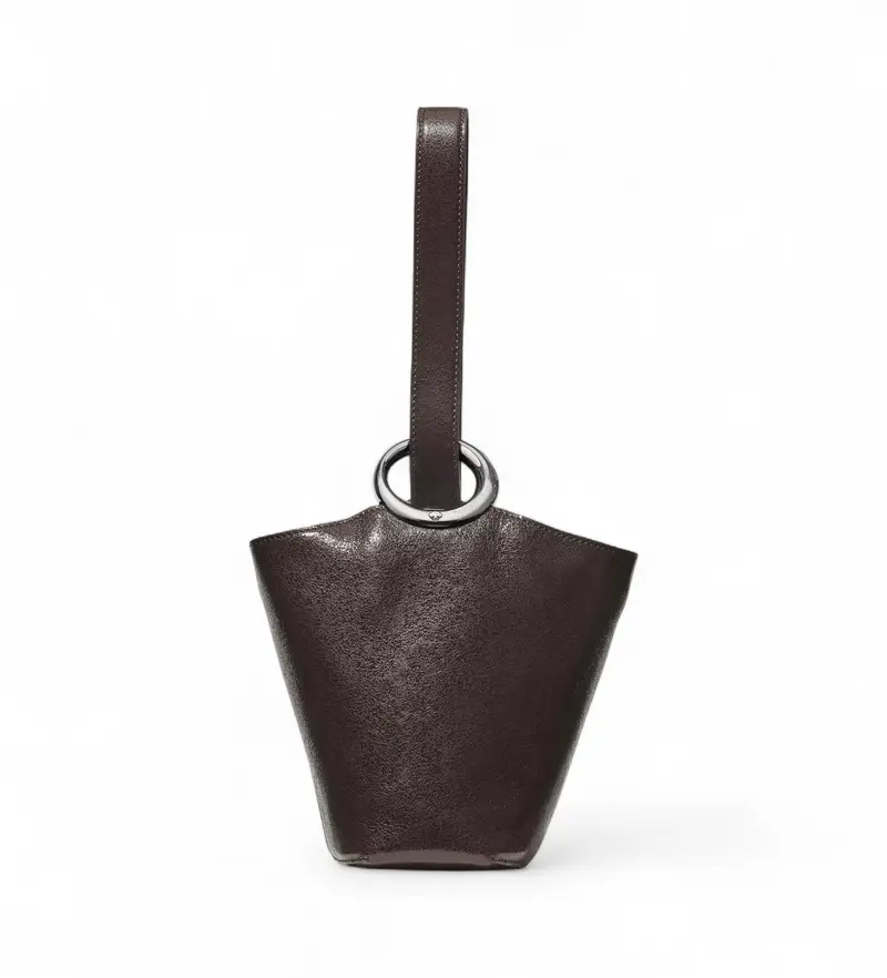 per donna KM496 Borsa Halo marrone (OSFA), Casual, Pelle