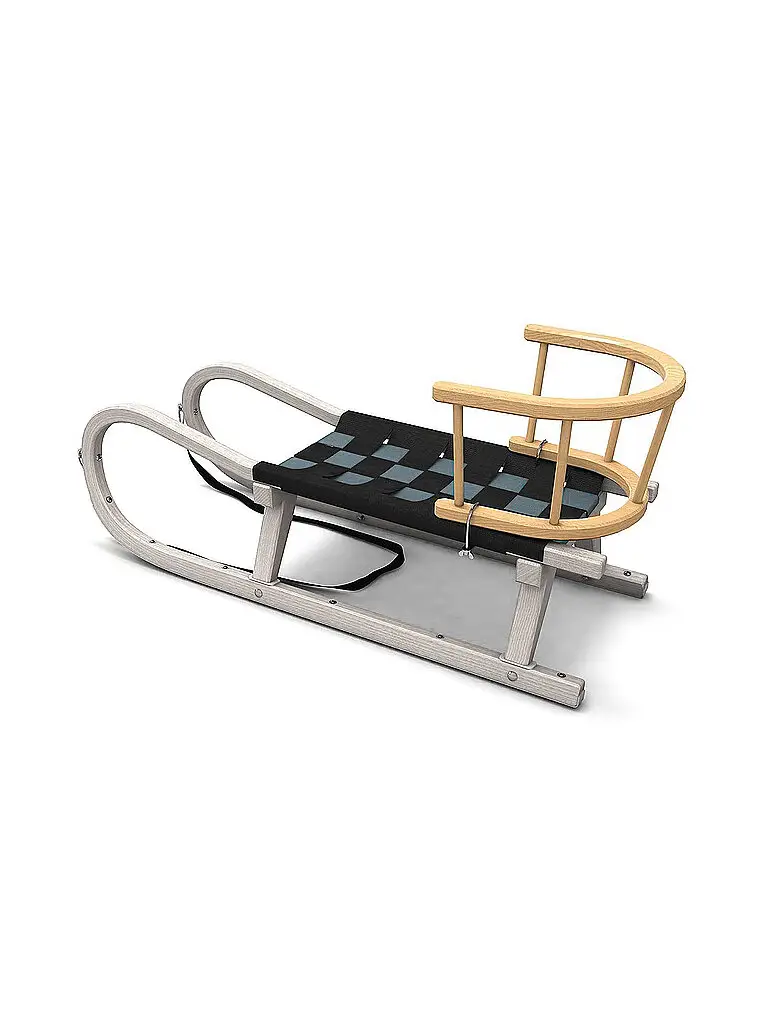 Schienale in legno per bambini per slittino familiare nessun colore