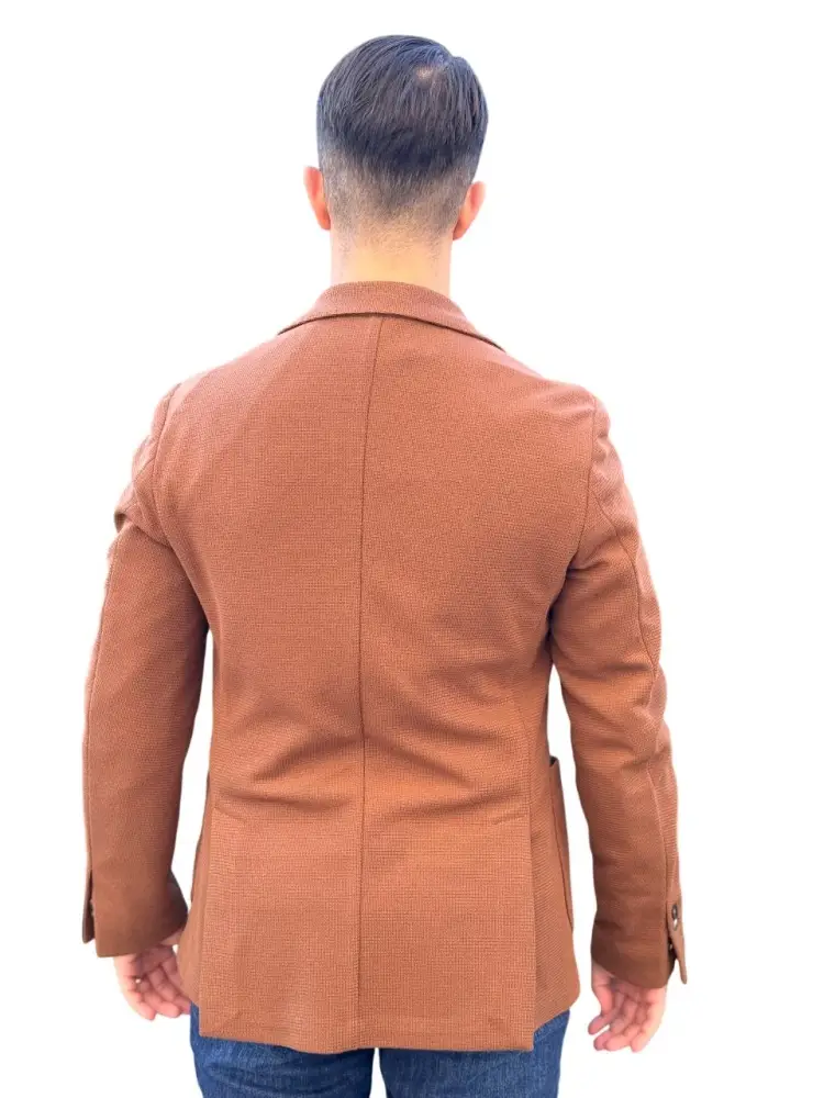 giacca cammello uomo due bottoni miniatura 2