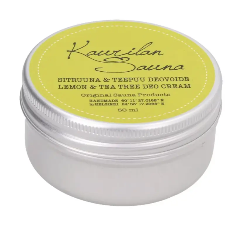 Crema Deodorante Limone e Tea Tree (50 ml)