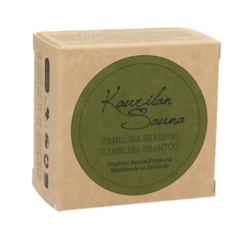 Shampoo solido Camelina Confezione di carta (90 g)