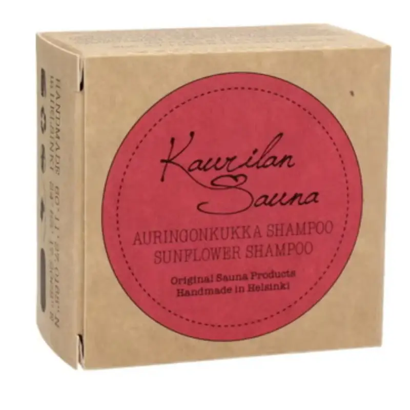 Shampoo solido Sunflower Confezione di carta (90 g)