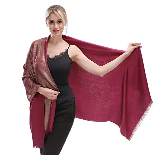 KAVINGKALY Pashmina Scialle Wraps per le Donne Sciarpa per le Grandi Sciarpe Invernali Scialle Morbide e Wraps per Gli