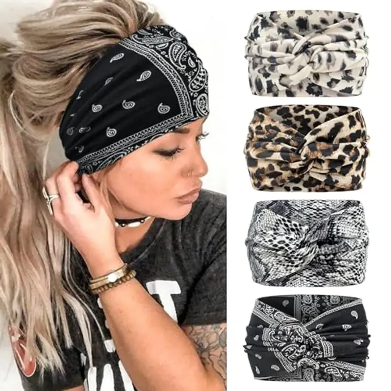 Kavya Fasce per capelli Donna Nero 1603744