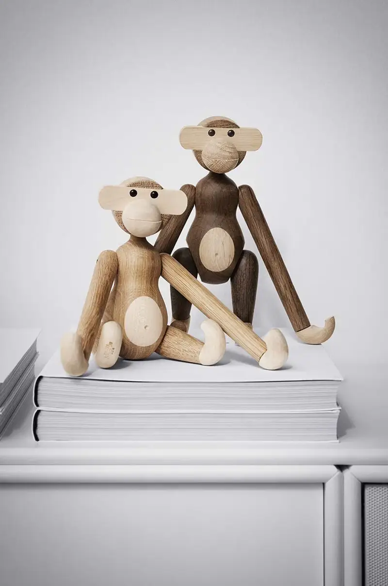 decorazione Monkey small Multicolore miniatura 3