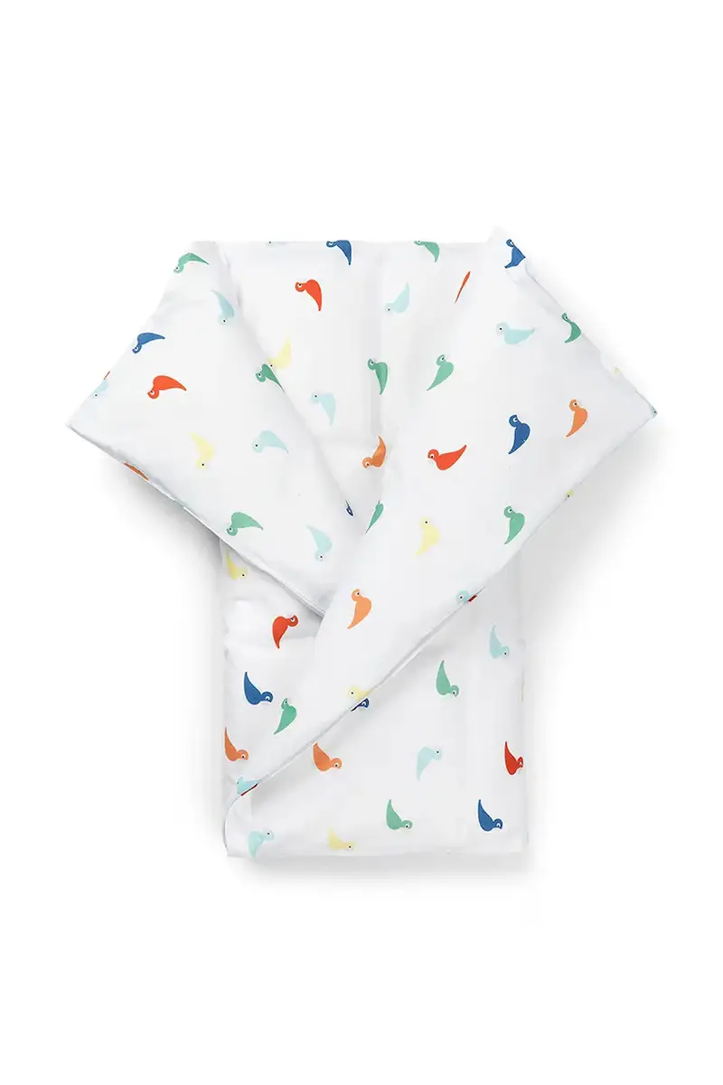 set di biancheria da letto in cotone per bambini Songbird junior 100 x 140 cm Multicolore miniatura 2