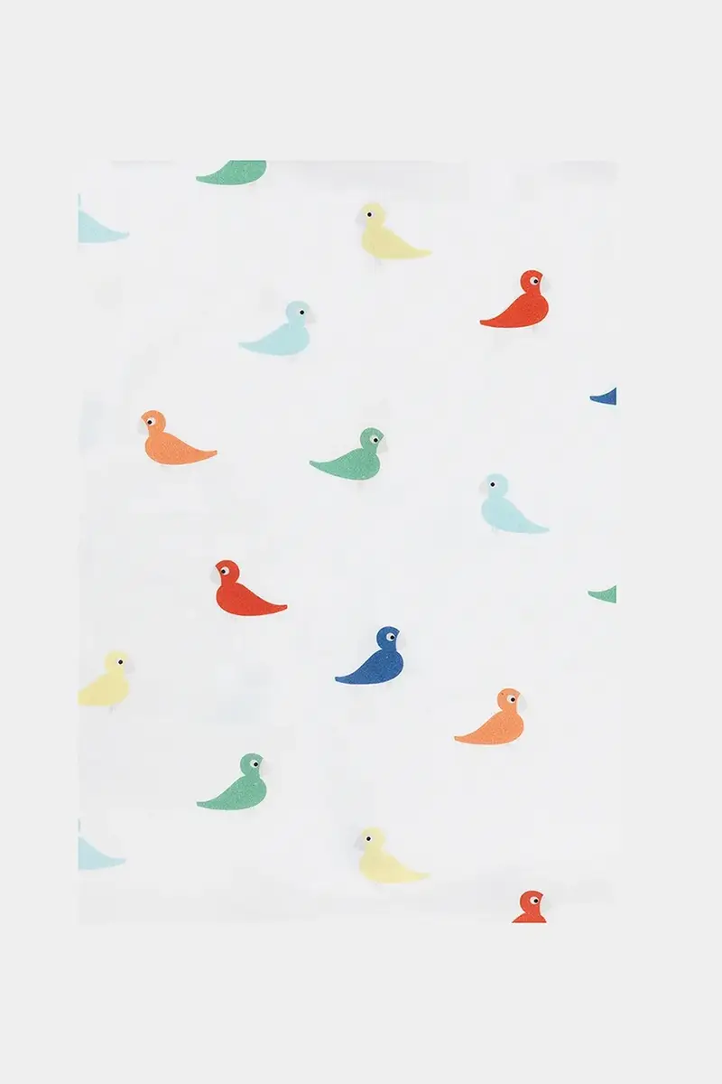 set di biancheria da letto in cotone per bambini Songbird junior 100 x 140 cm Multicolore miniatura 3