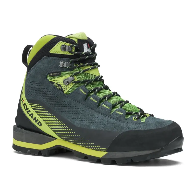 Grand Tour GORE-TEX Grigio Lime - Pedule Trekking Uomo EUR 45,5 / UK 11