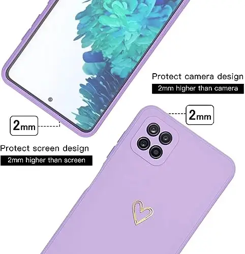 Kaywzo Cover per Realme 8i, Custodia in Silicone TPU Liscio di Morbido con Modello Cardiaco, Design miniatura 3