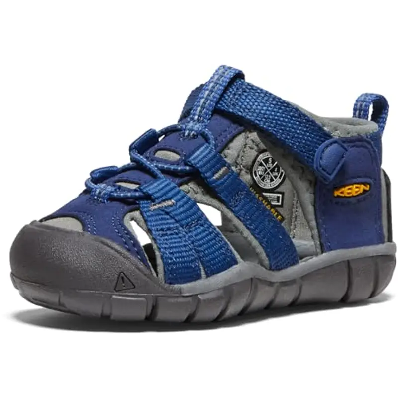 KEEN SEACAMP II CNX, Sandali Unisex - Bambini e ragazzi, Blu Blue Depths Gargoyle, 35 EU