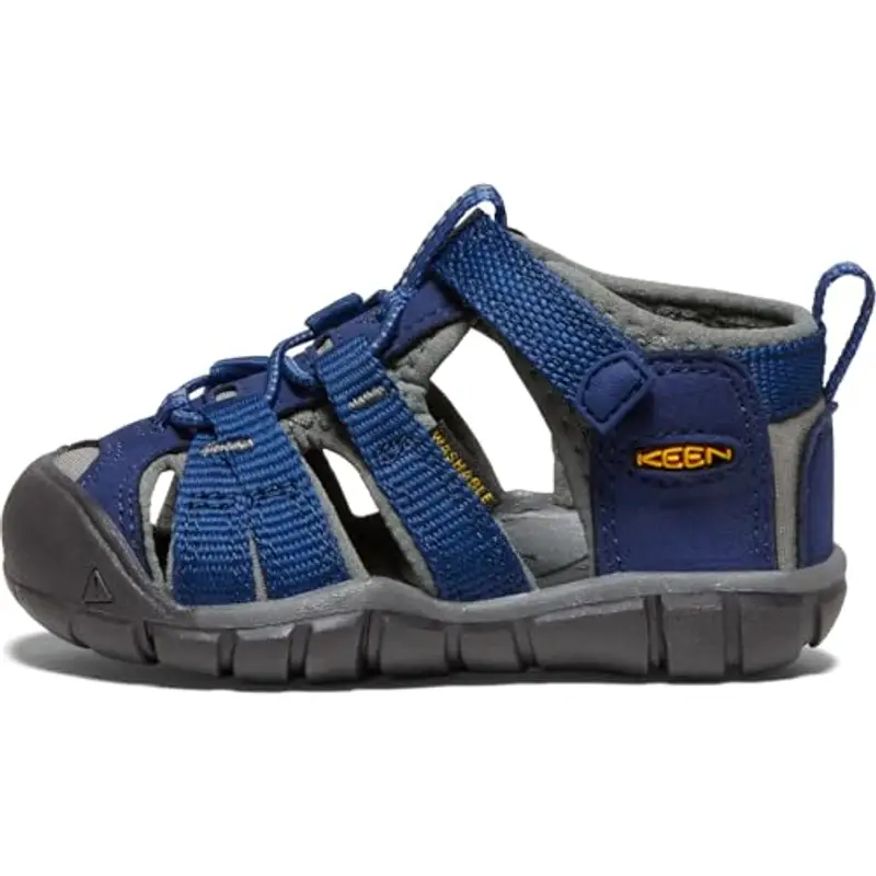KEEN SEACAMP II CNX, Sandali Unisex - Bambini e ragazzi, Blu Blue Depths Gargoyle, 35 EU miniatura 3