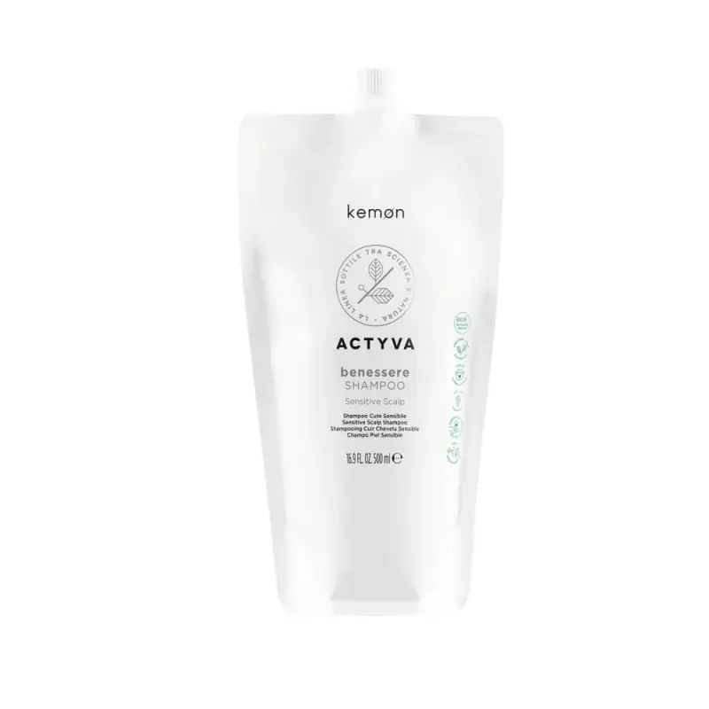 Actyva Benessere Shampoo 500 ml Ricarica