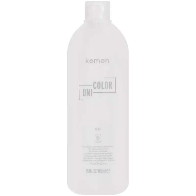 Uni Color Oxi - attivatore ossidante per tinture per capelli Kemon Kramer, 1000 ml 10 VOL | 3%