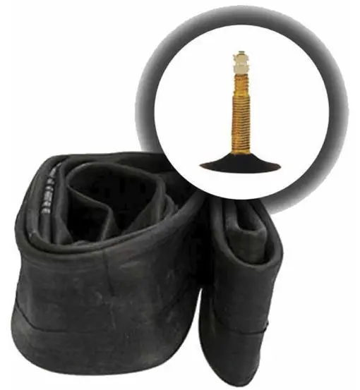 26x1,3/8 - camera d aria bici Black