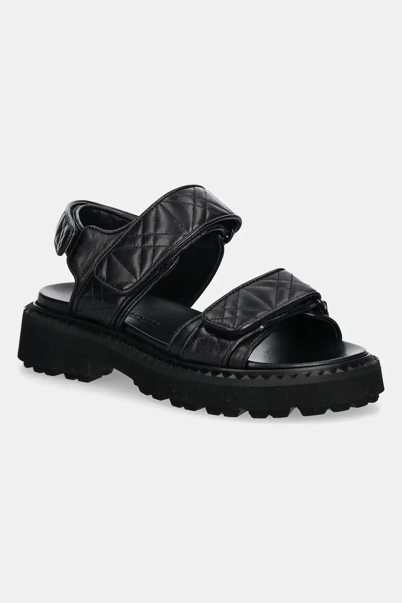 sandali in pelle Close donna colore nero 51-42500