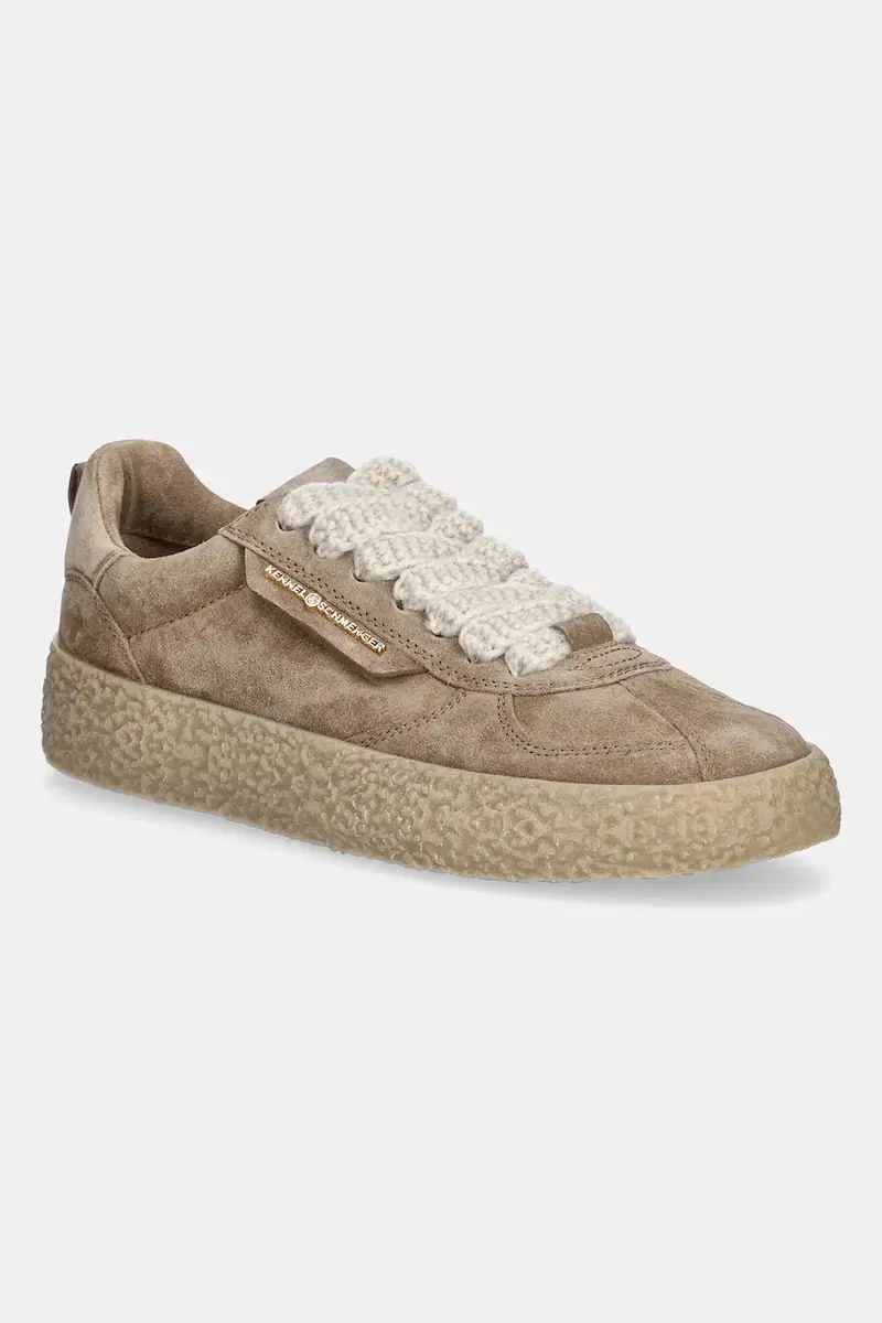 sneakers in camoscio Pit colore beige 61-14710.666