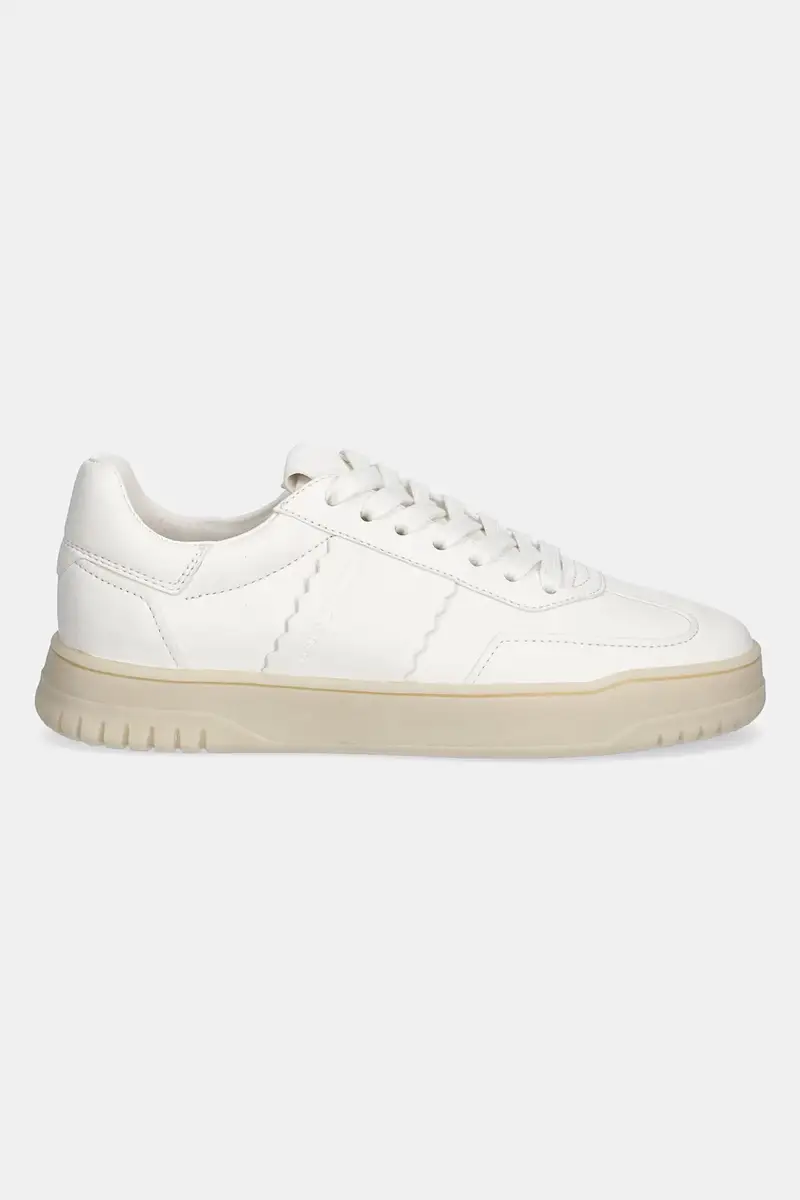 sneakers in pelle Gaz donna colore bianco 51-16740 miniatura 2