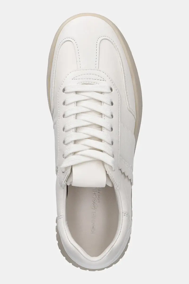 sneakers in pelle Gaz donna colore bianco 51-16740 miniatura 4