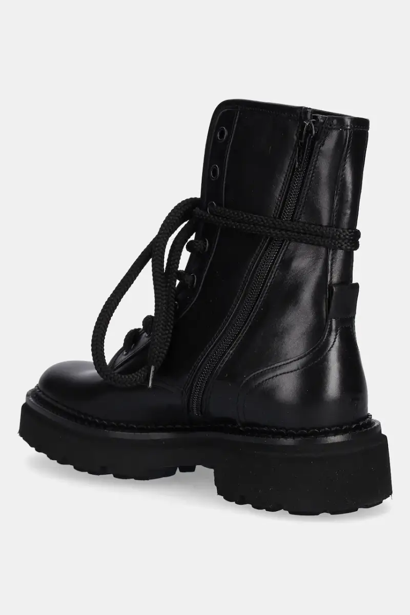 stivaletti alla caviglia in pelle Jacy donna colore nero 61-38140.420 miniatura 3