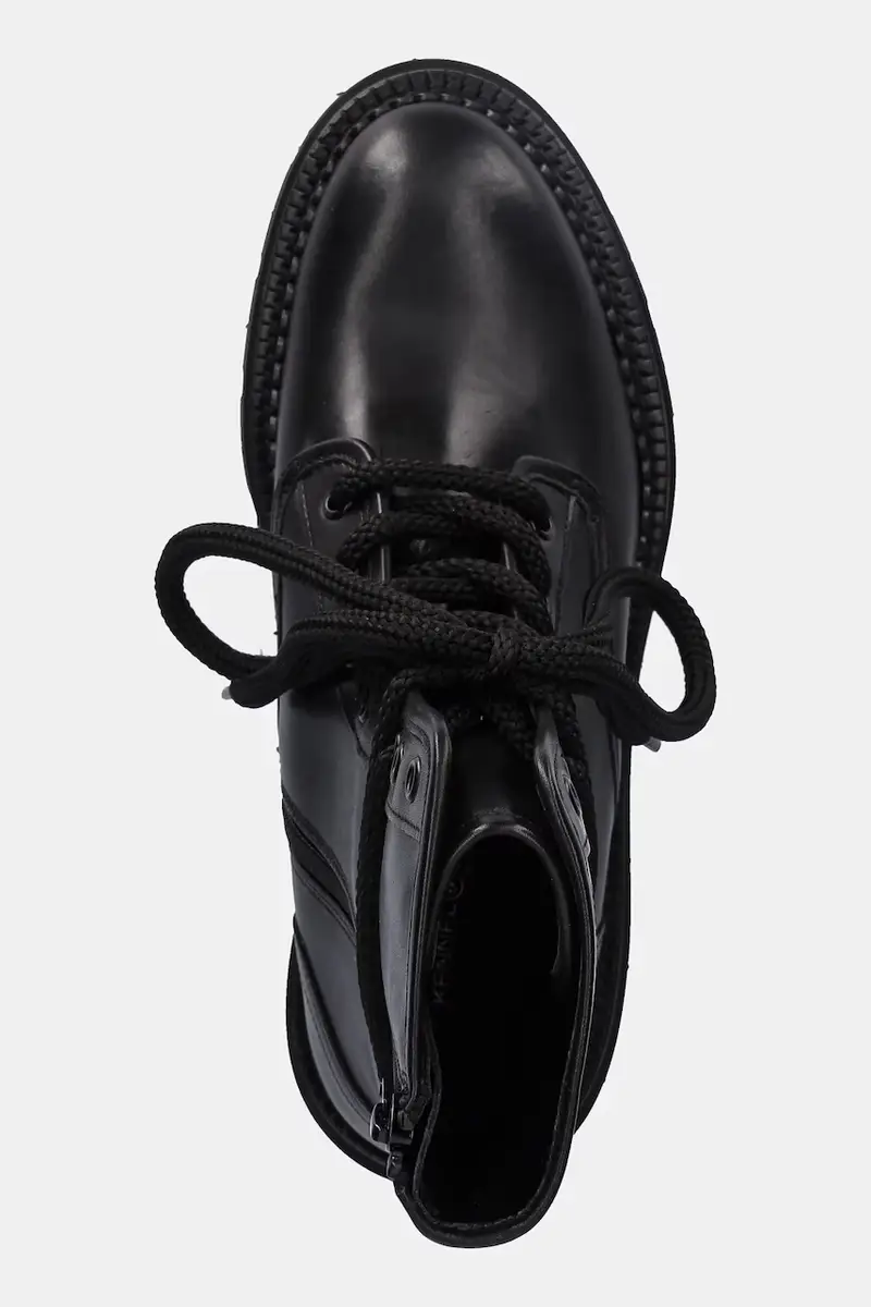 stivaletti alla caviglia in pelle Jacy donna colore nero 61-38140.420 miniatura 4