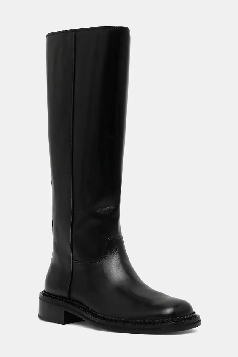 stivali in pelle Alora donna colore nero 61-41040.220