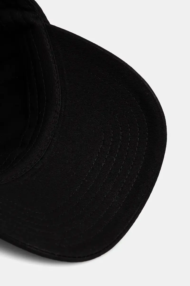 berretto da baseball in cotone colore nero FF58AC411F34 miniatura 3