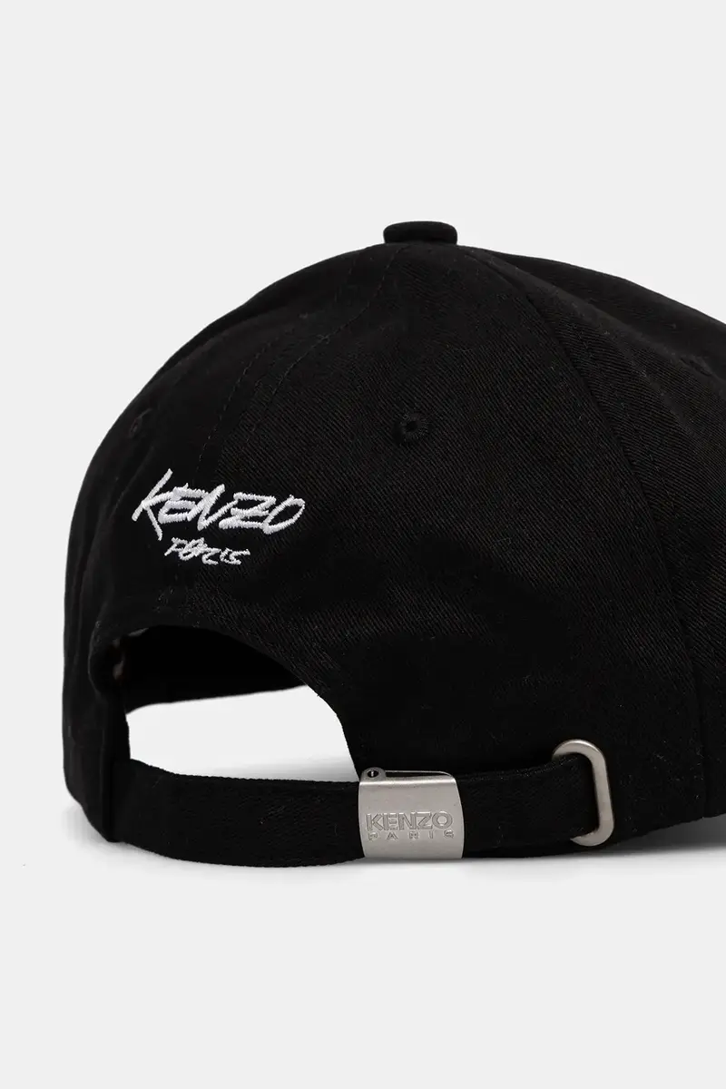 berretto da baseball in cotone colore nero FF68AC311F44 miniatura 3