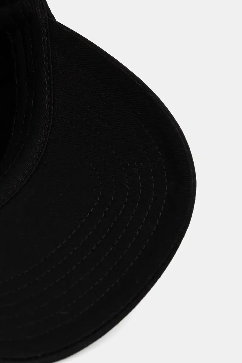 berretto da baseball in cotone colore nero FF68AC311F44 miniatura 4