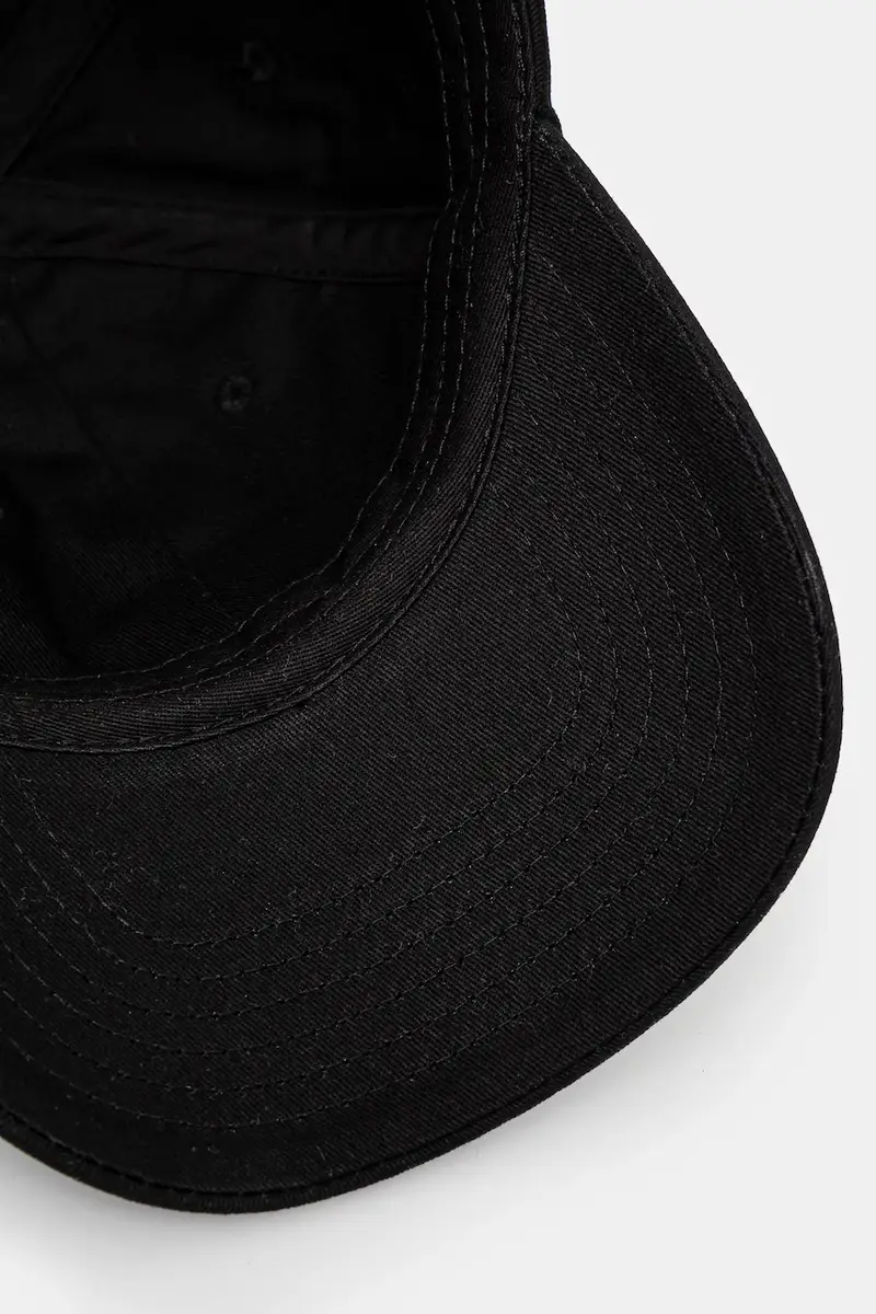 berretto da baseball in cotone Nero miniatura 4