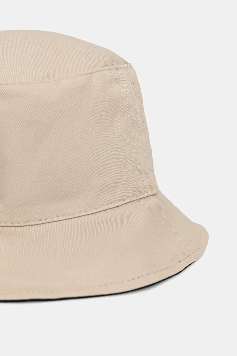 cappello in cotone reversibile colore nero FF68AC304F44 miniatura 5