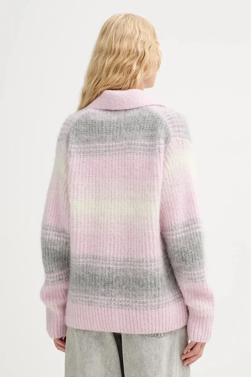 Kenzo Cardigan Donna Rosa 3848343 miniatura 3