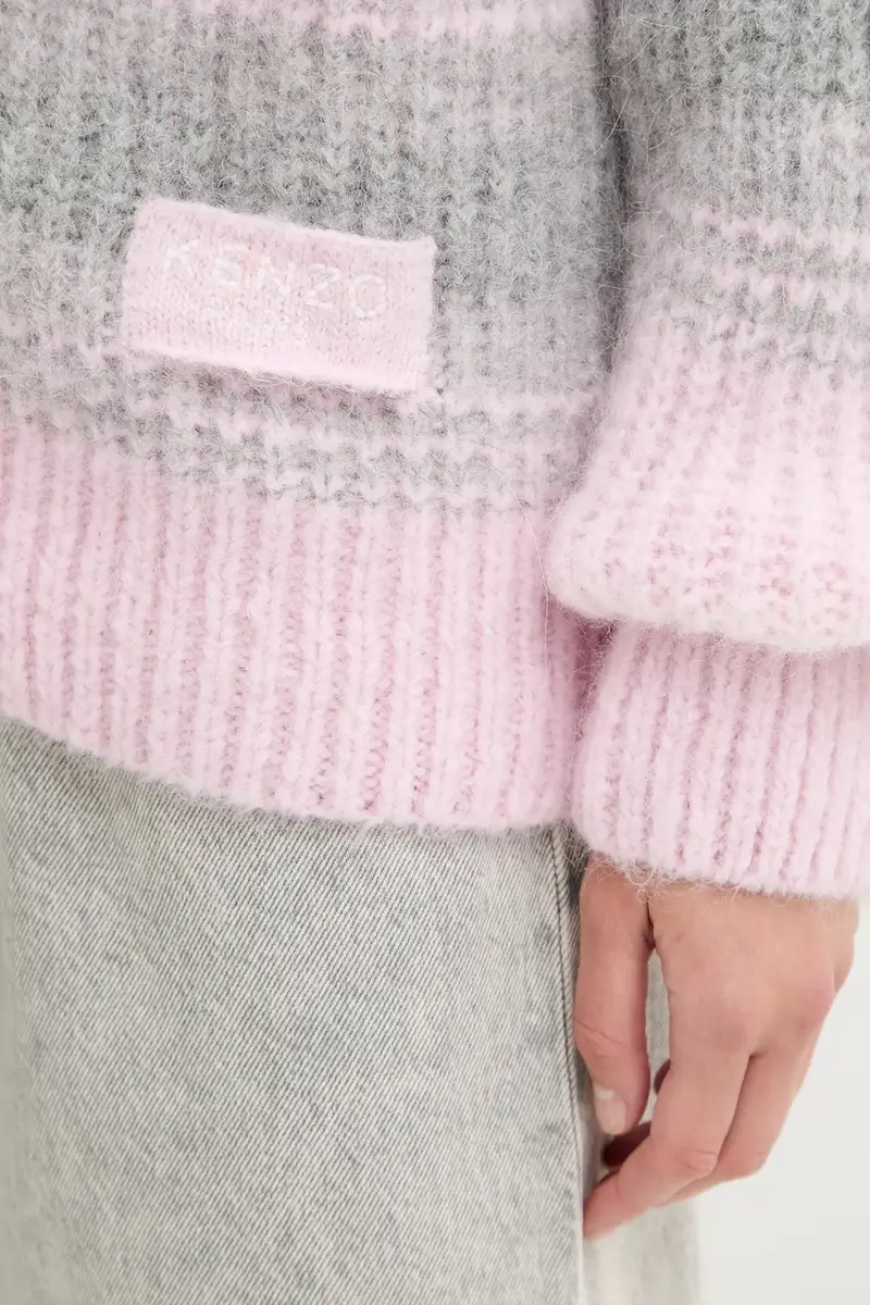 Kenzo Cardigan Donna Rosa 3848343 miniatura 5