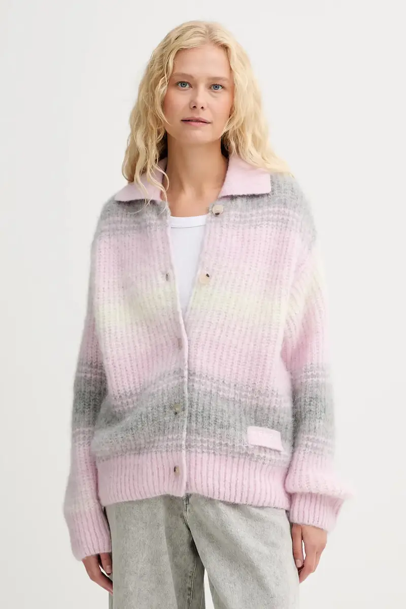 Kenzo Cardigan Donna Rosa 3848343