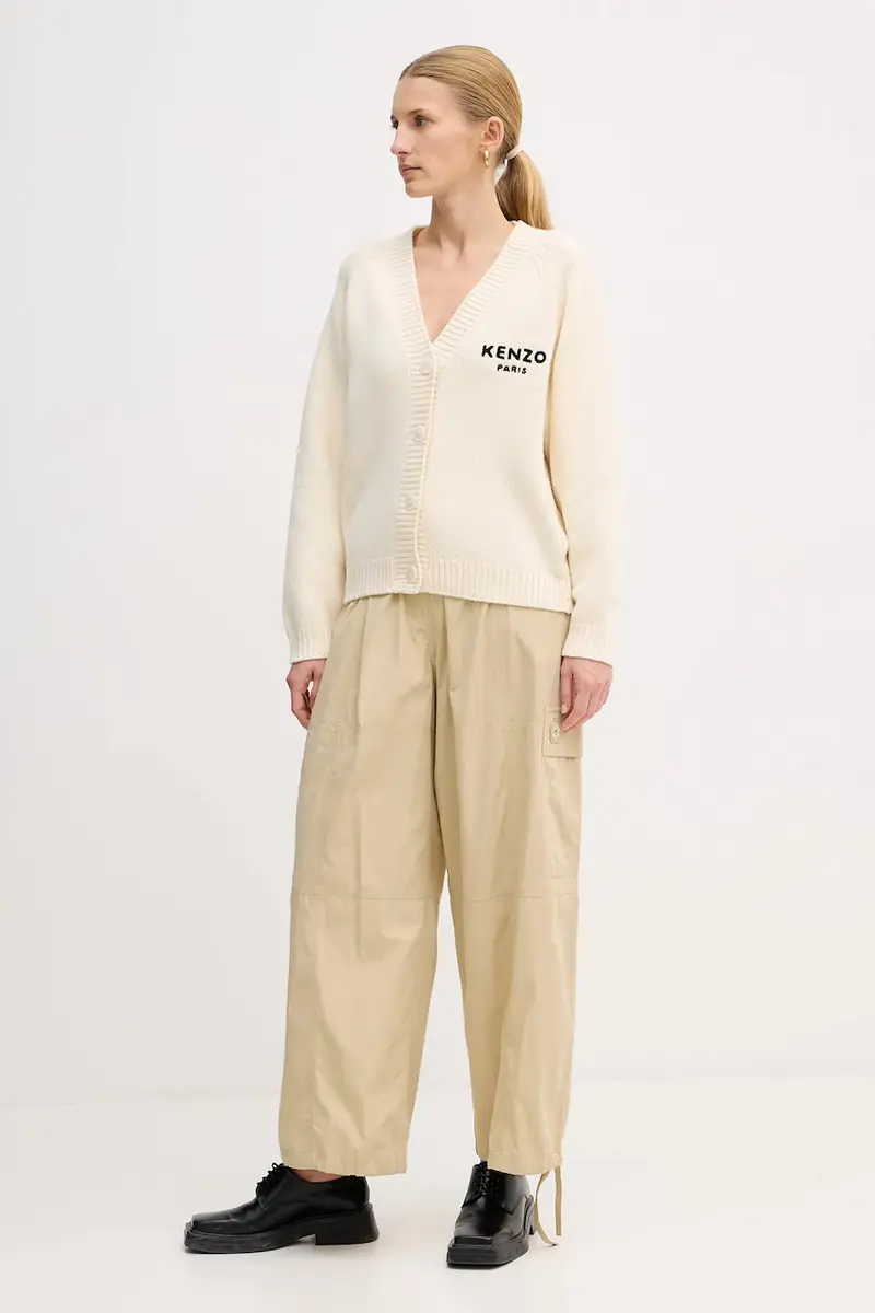Kenzo Cardigan Beige 3972916 miniatura 2