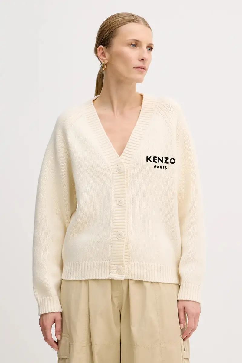 Kenzo Cardigan Beige 3972916 miniatura 3