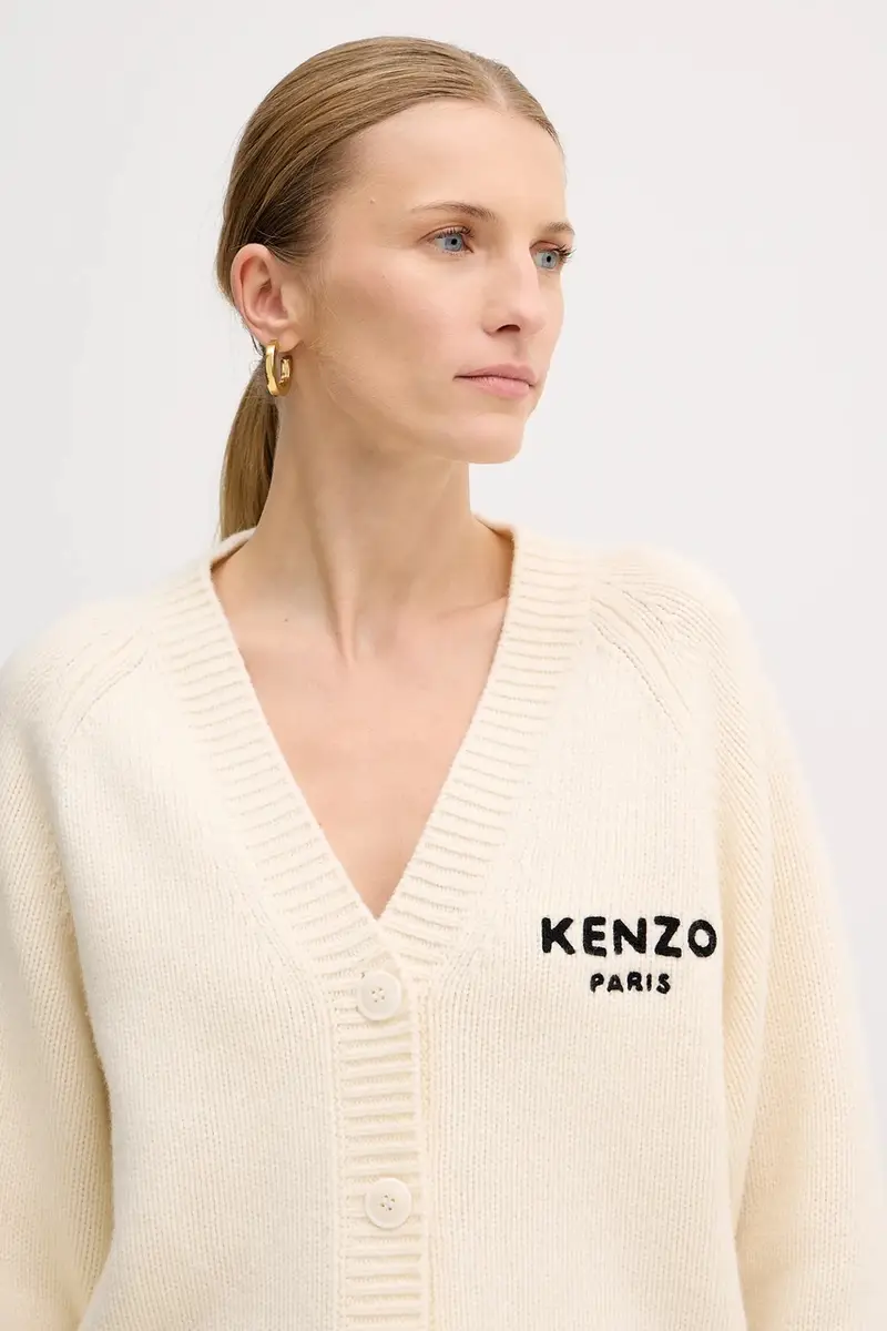 Kenzo Cardigan Beige 3972916 miniatura 4
