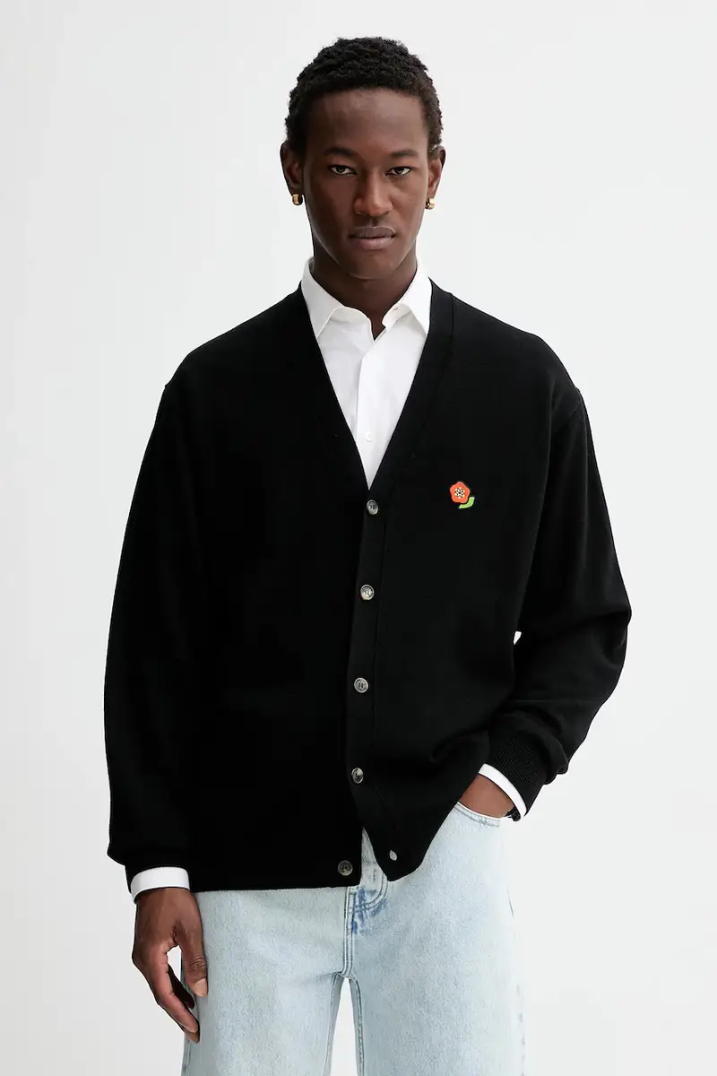 Kenzo Cardigan Nero 3973245