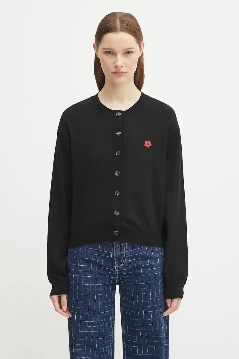 Kenzo Cardigan Donna Nero 2257875