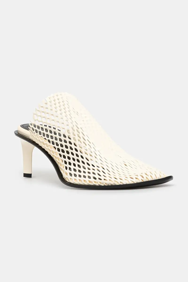 ciabatte slide Mule colore beige FF52MU140L64.02