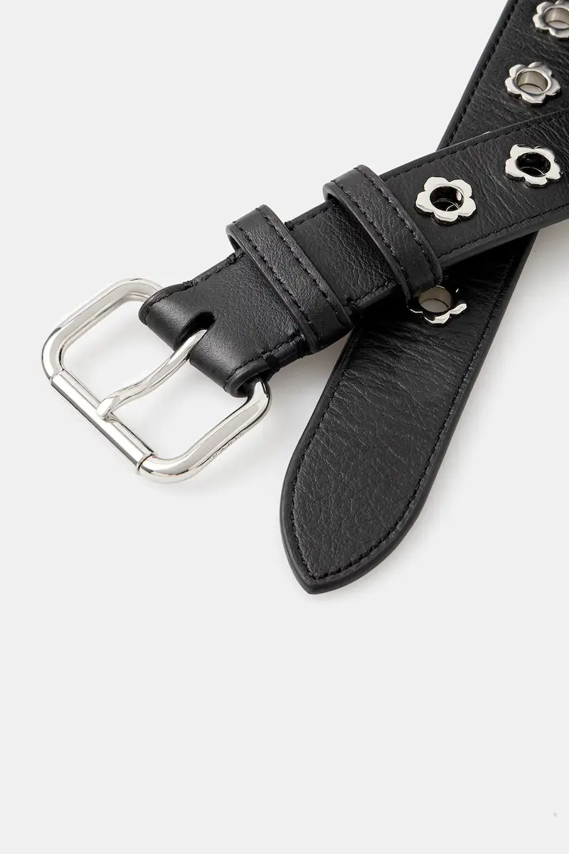 cintura in pelle uomo colore nero FF68CE050L05 miniatura 2