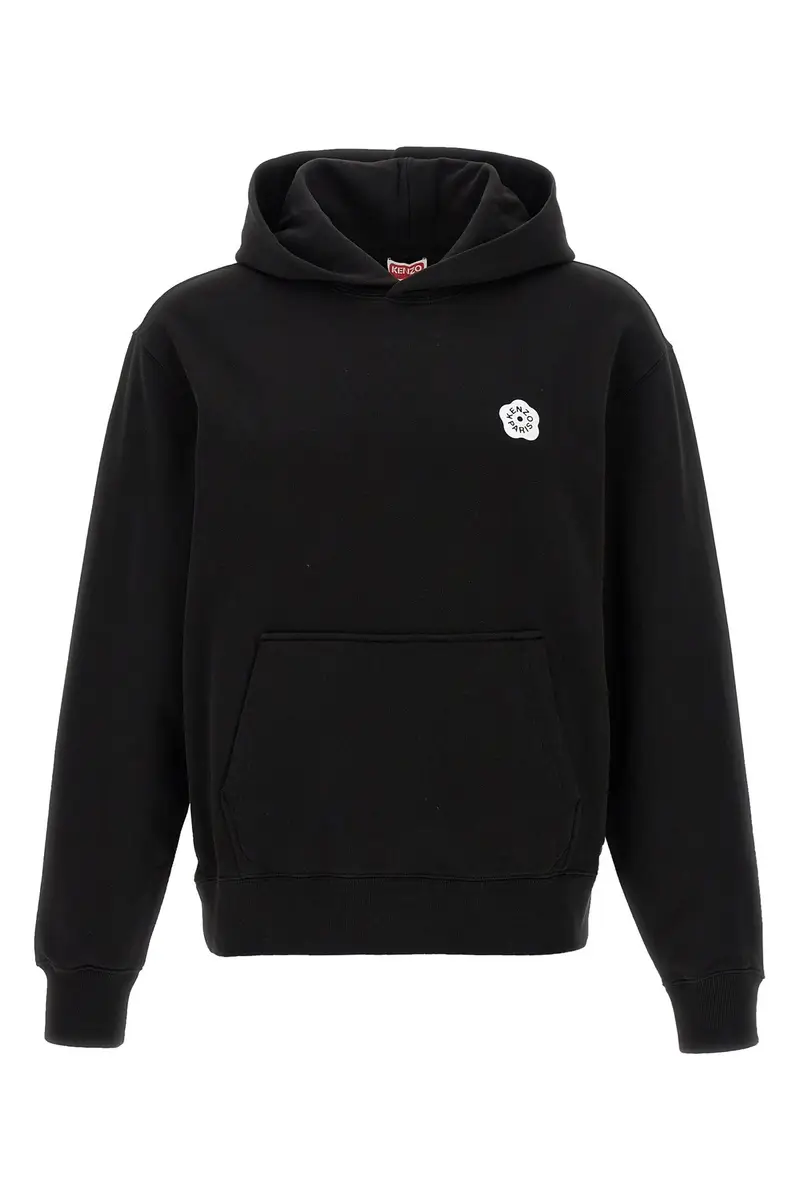 Felpa Con Cappuccio 'Boke Flower 2.0' Nero