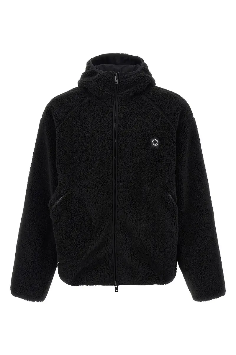 Felpa Con Cappuccio 'Boke Flower 2.0' Nero