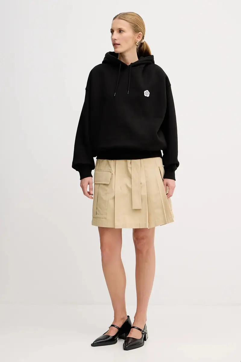 felpa in cotone Boke Flower 2.0 Nero miniatura 2