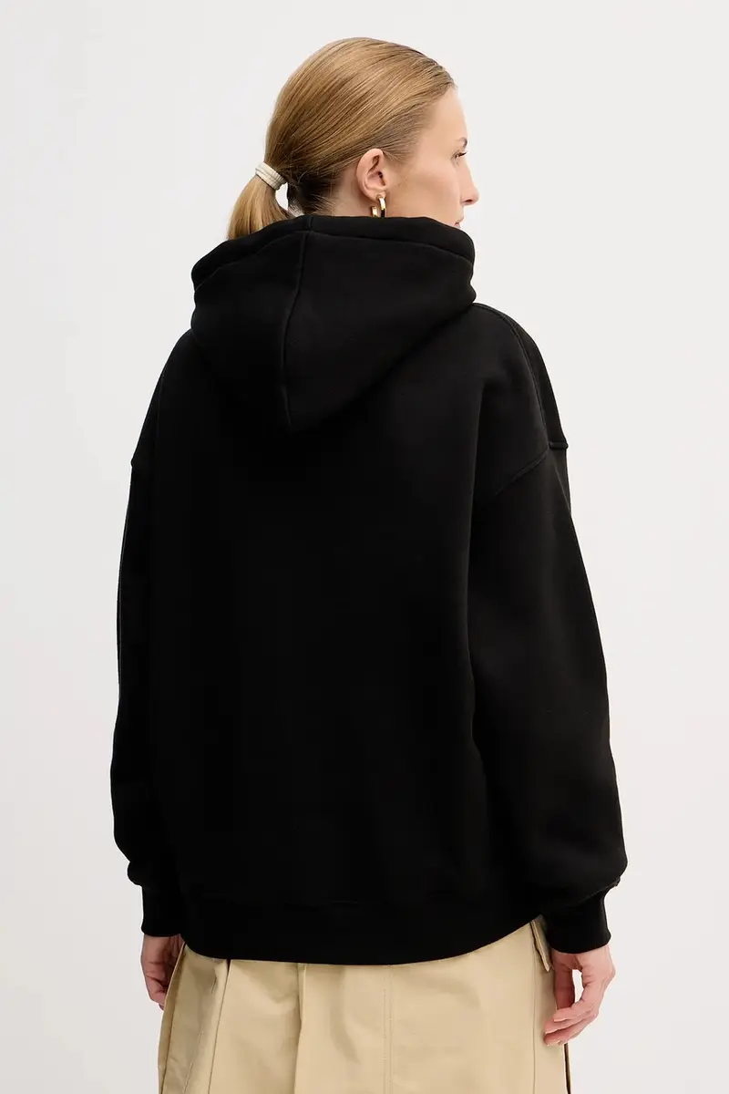 felpa in cotone Boke Flower 2.0 Nero miniatura 3