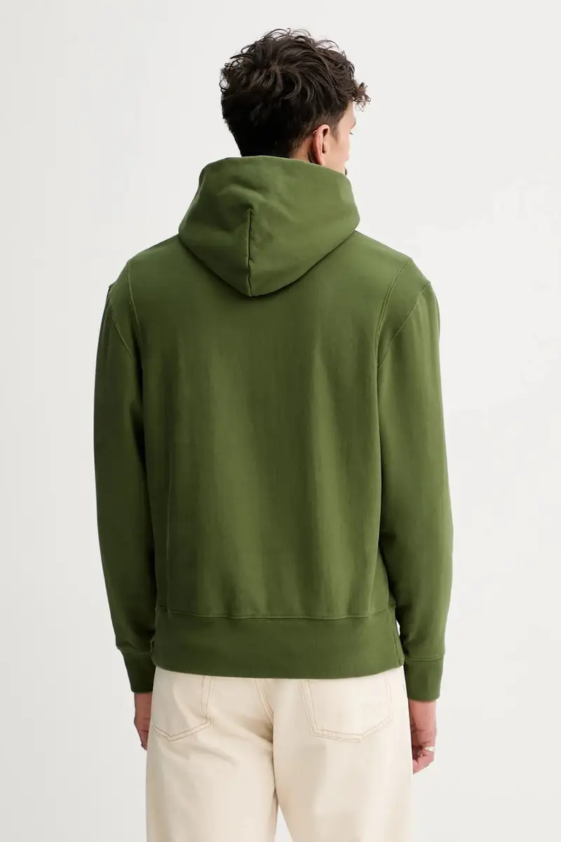 felpa in cotone Boke Flower 2.0 Verde miniatura 3