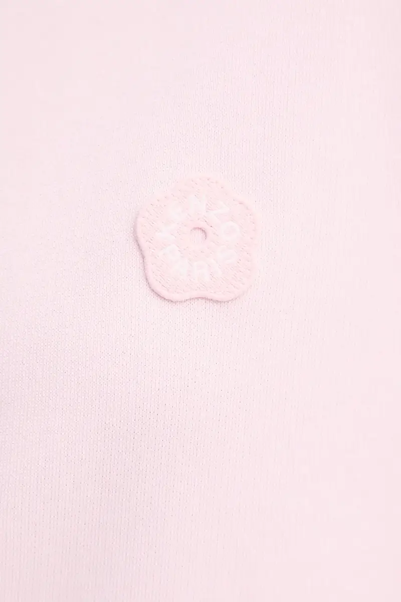 felpa in cotone donna colore rosa FF52SW1804MF miniatura 5