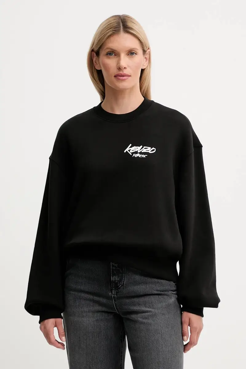 felpa in cotone Kenzo x Futura donna colore nero FF62SW4504MB miniatura 3