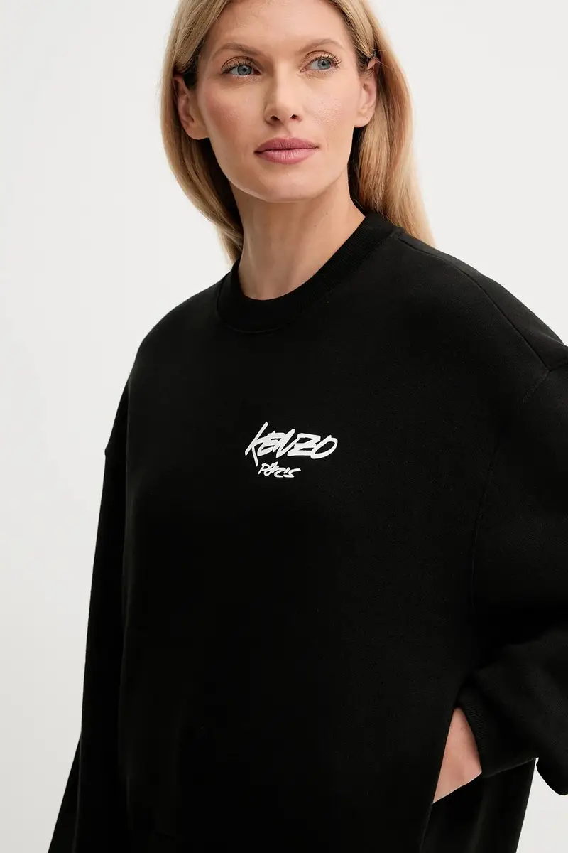 felpa in cotone Kenzo x Futura donna colore nero FF62SW4504MB miniatura 5