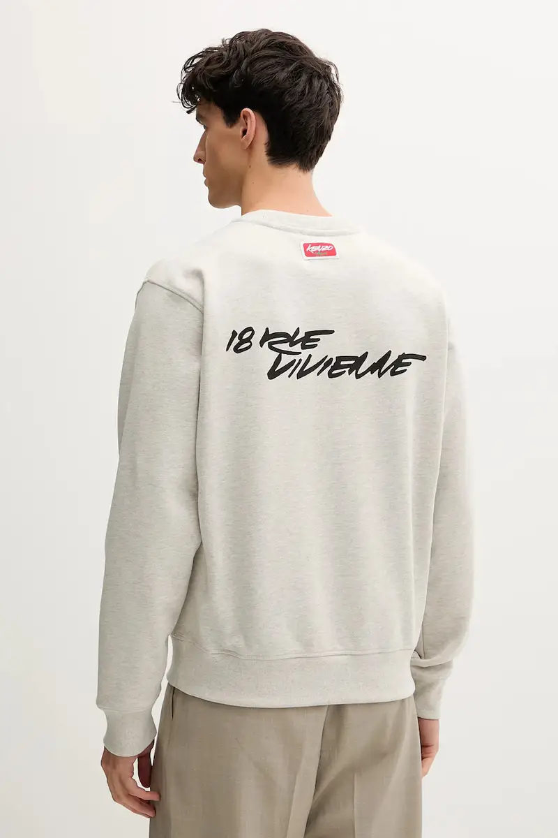 felpa in cotone Kenzo x Futura uomo colore grigio FF65SW2524MC miniatura 3