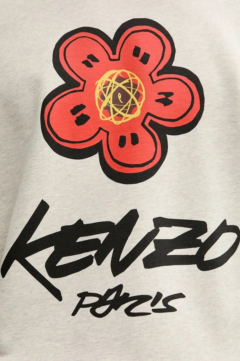 felpa in cotone Kenzo x Futura uomo colore grigio FF65SW2524MC miniatura 5